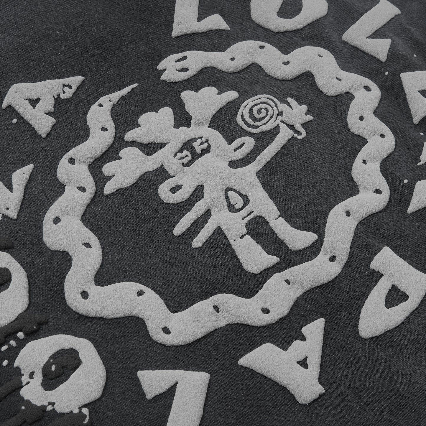 Lollaplaooza x Cactus Plant Flea Market Black Lineup Tee