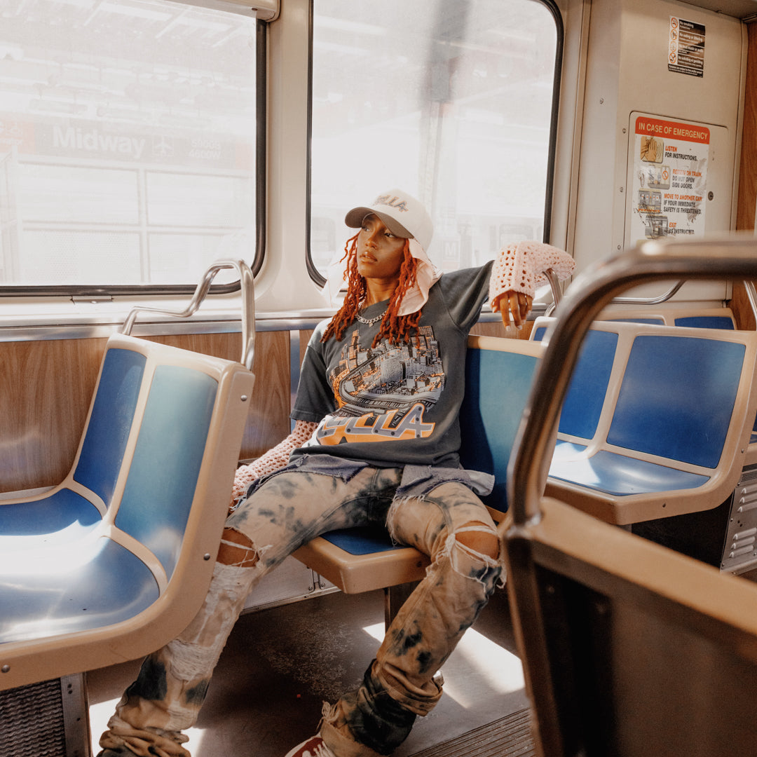 Lollapalooza x CTA x Ellen Ma City Tee (Online Exclusive)