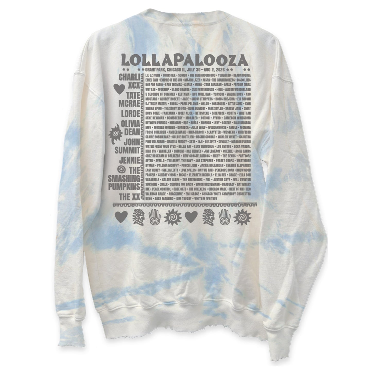 Skeleguitar Lineup Crewneck