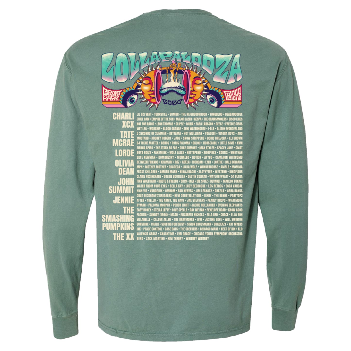 Poster Lineup Long Sleeve Tee