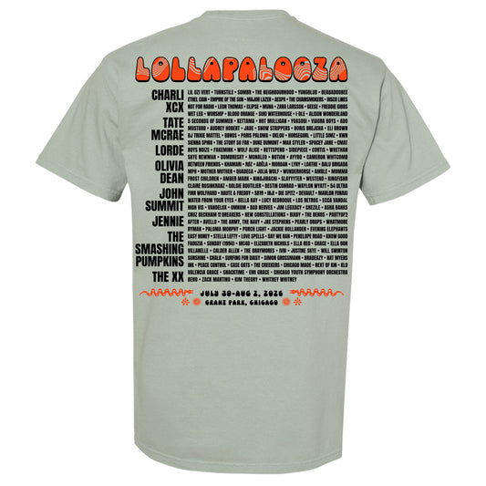 Lolla Lolli Guide Lineup Tee