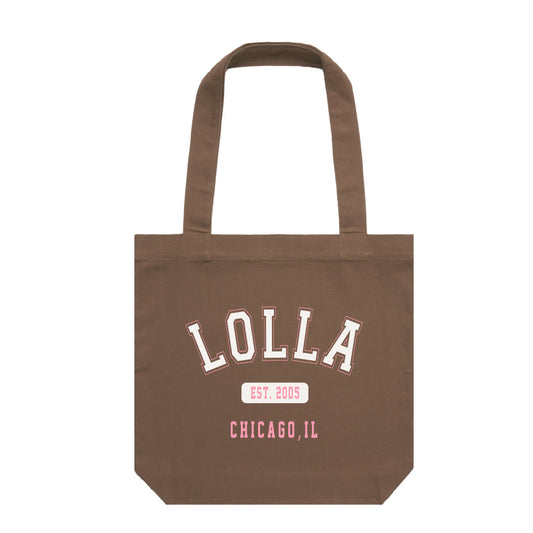 Lolla Collegiate Tote Bag