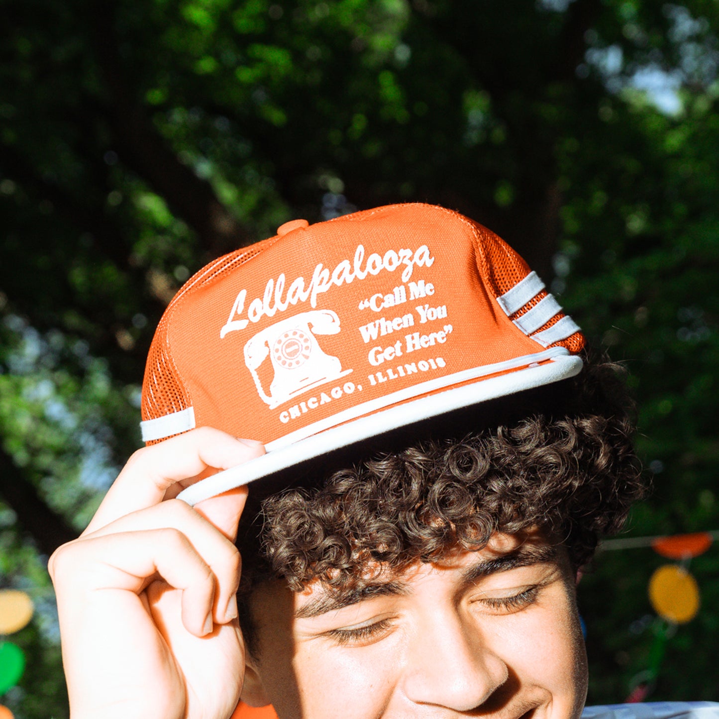 Phone Mesh Hat