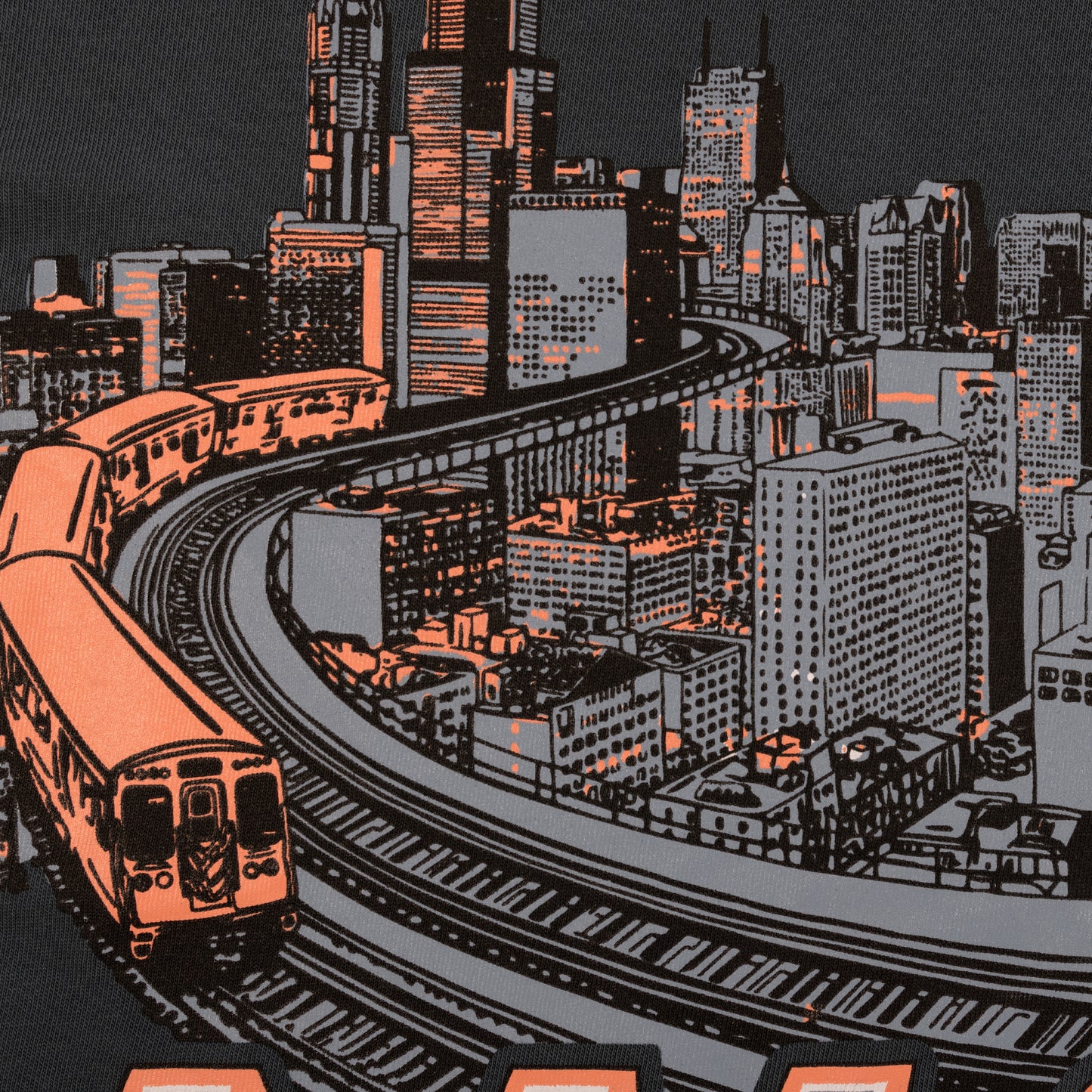 Lollapalooza x CTA x Ellen Ma City Tee (Online Exclusive)