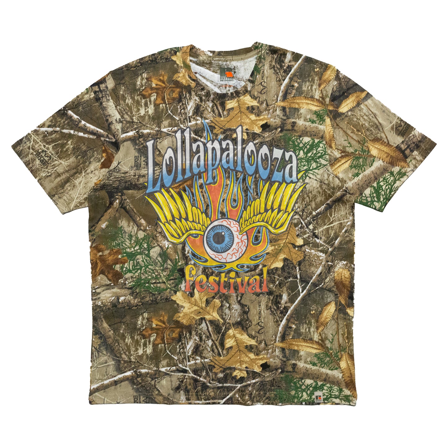 Flaming Eye Camo Lineup Tee (Online Exclusive)