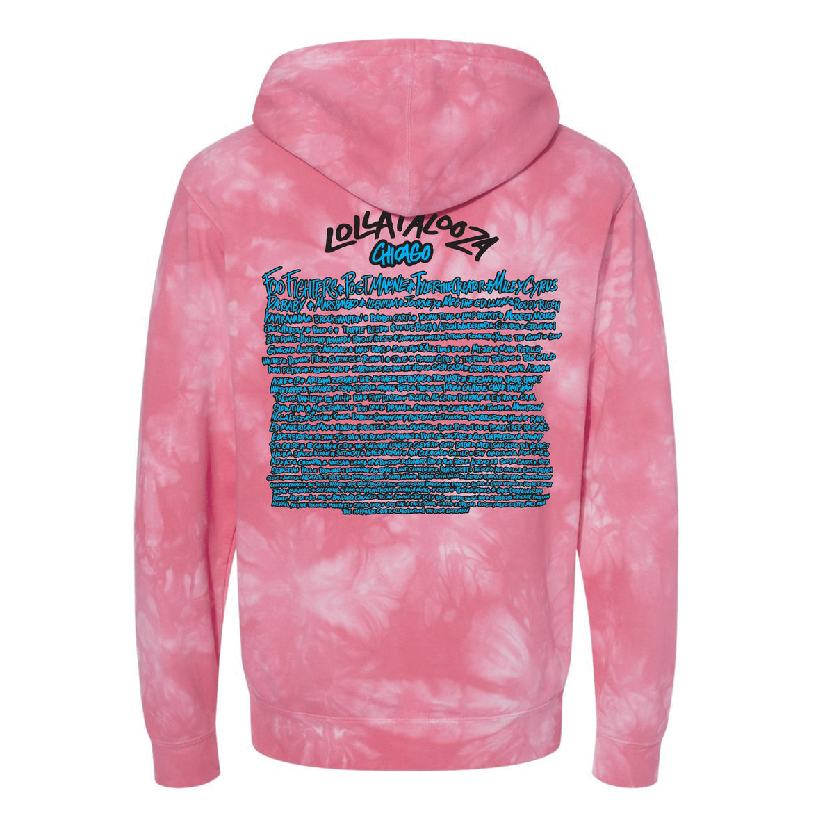 Tie dye best sale band hoodie