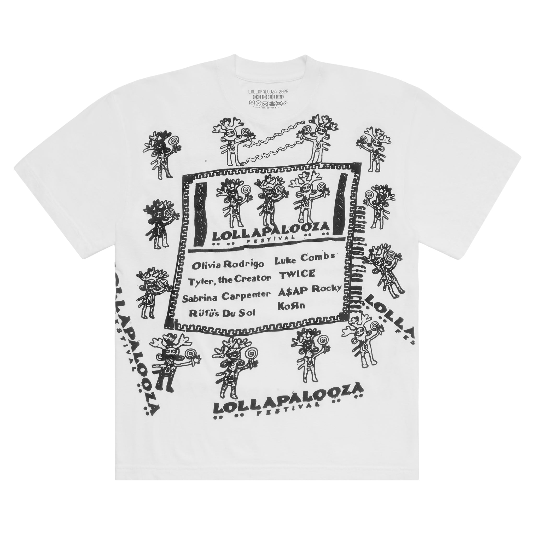 Lollapalooza 2025 Tシャツ X Lサイズ 2025 – Lollapalooza