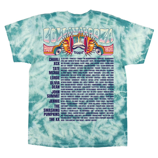 Poster Tie Dye Lineup Tee