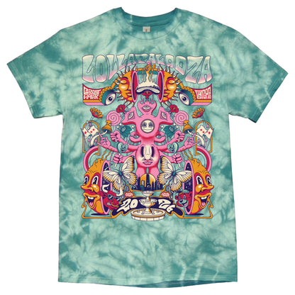 Poster Tie Dye Lineup Tee