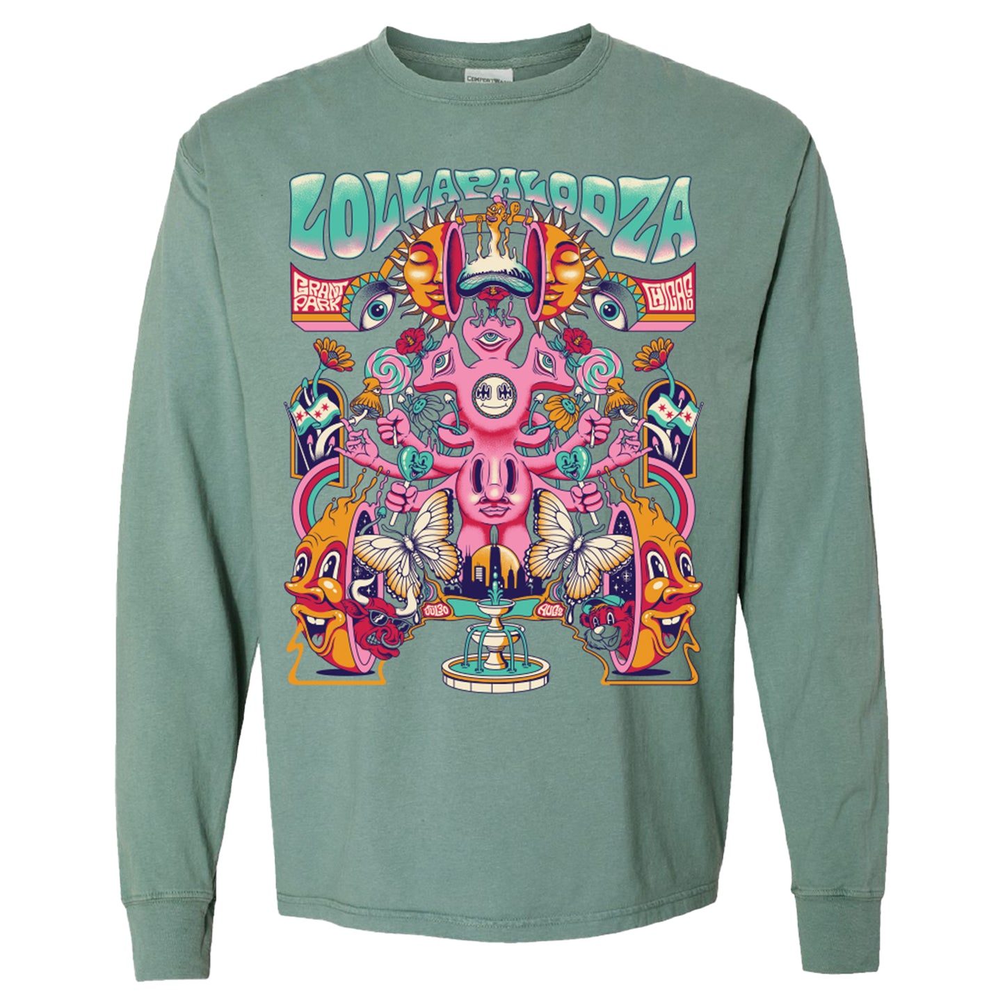 Poster Lineup Long Sleeve Tee