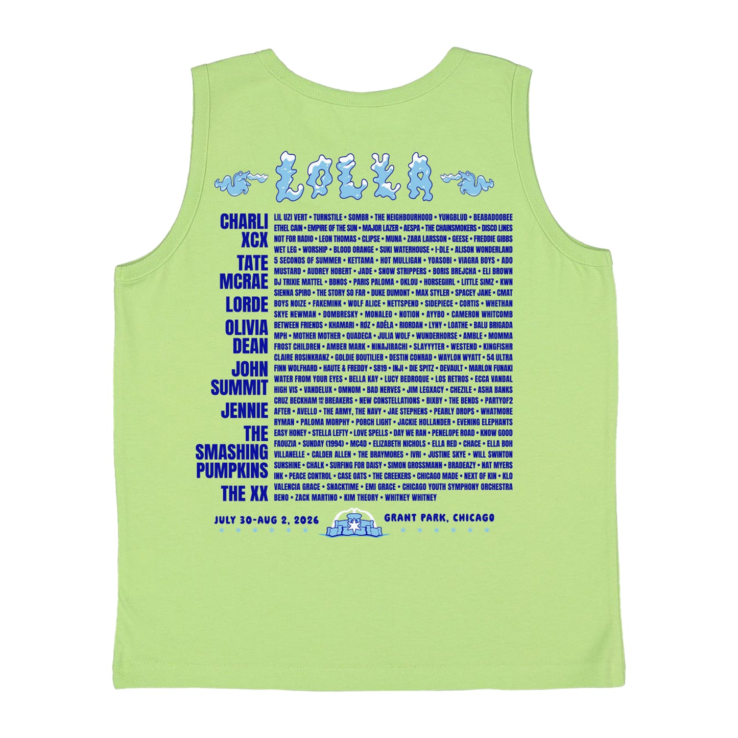 Youth Fountain Lineup Tank