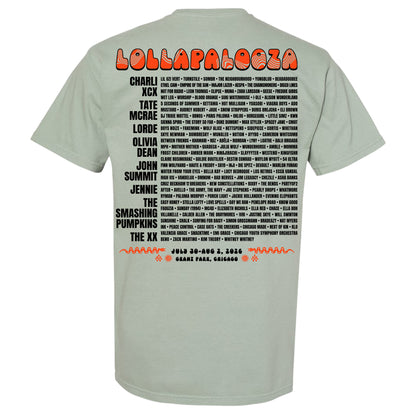 Lolla Lolli Guide Lineup Tee