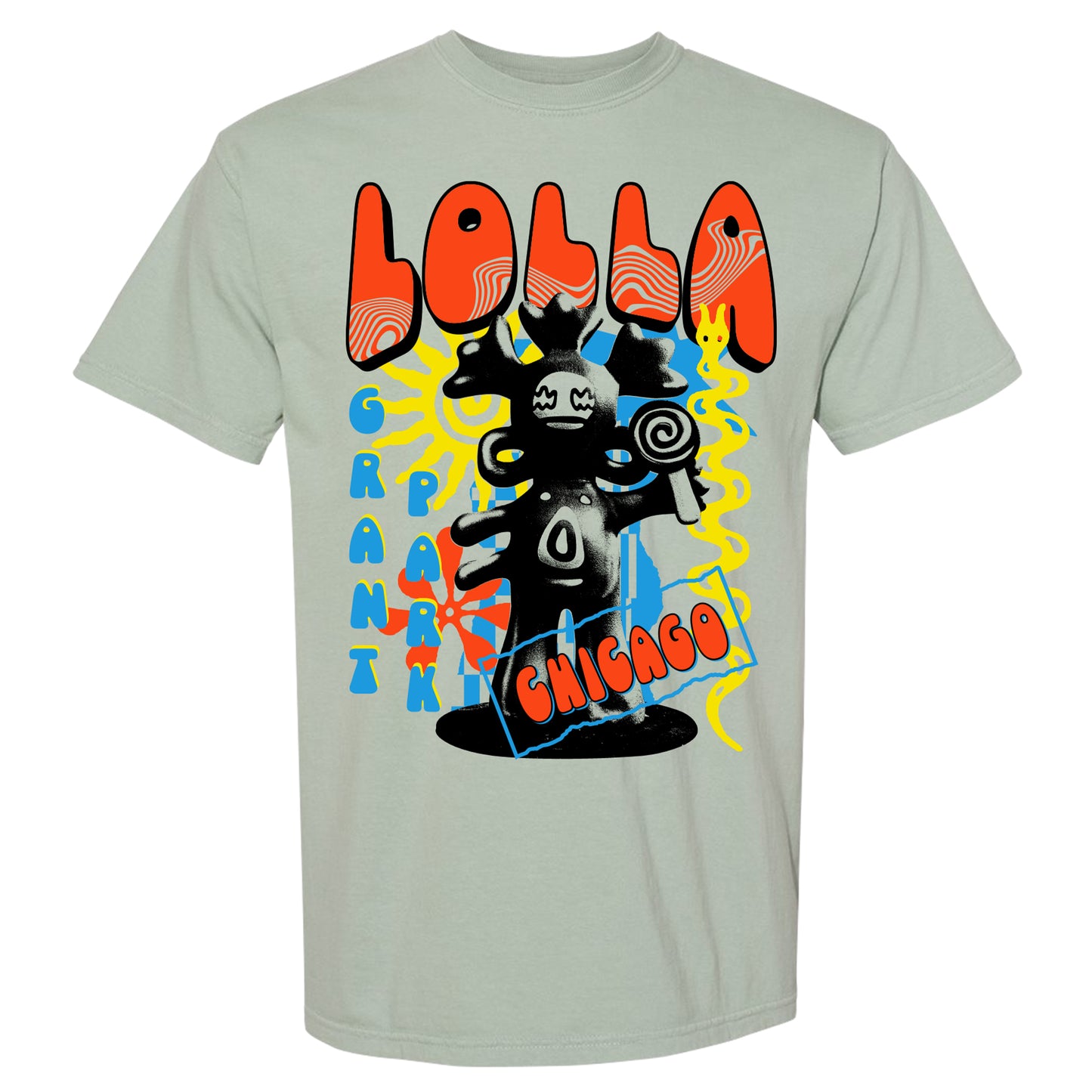 Lolla Lolli Guide Lineup Tee