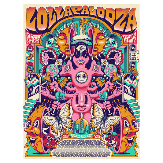 2026 Lollapalooza Commemorative Poster