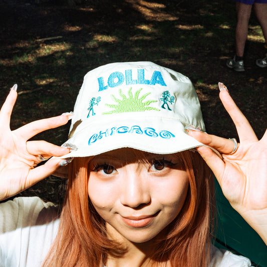 Beaded Bucket Hat