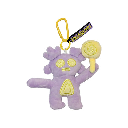 Lolla Plush Keychain - Purple