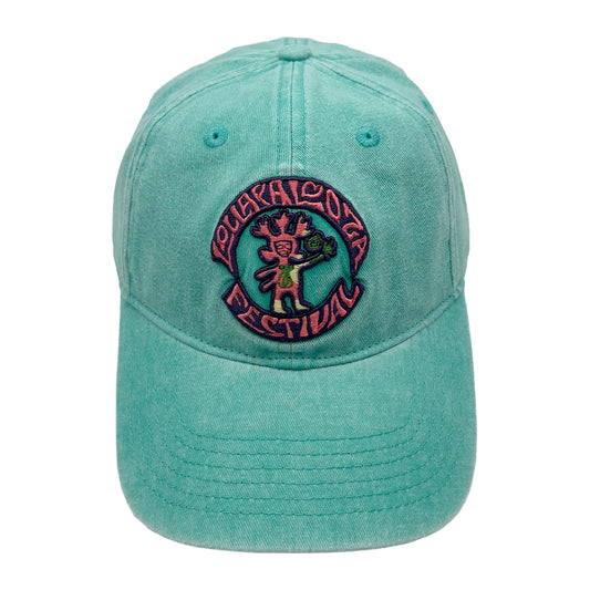 Green Lolla Lady Dad Hat