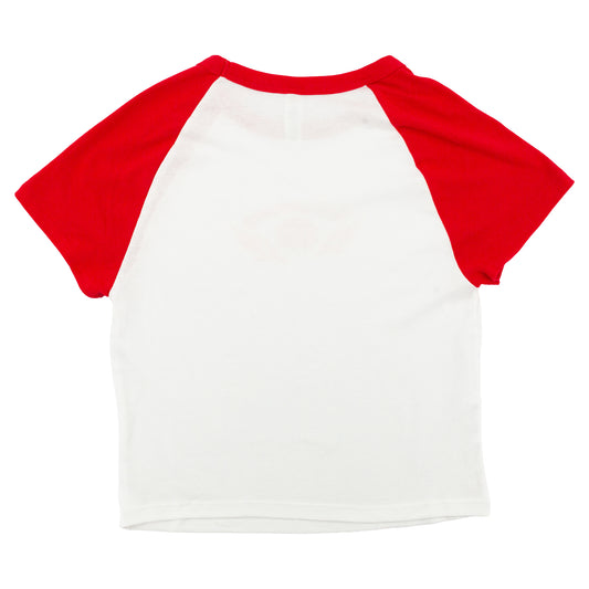 Women's Rose and Flame Baby Tee