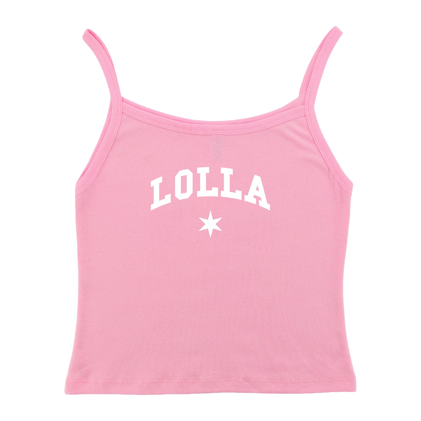 Lolla Star Baby Rib Spaghetti Tank