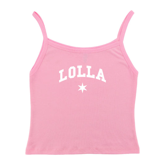 Lolla Star Baby Rib Spaghetti Tank
