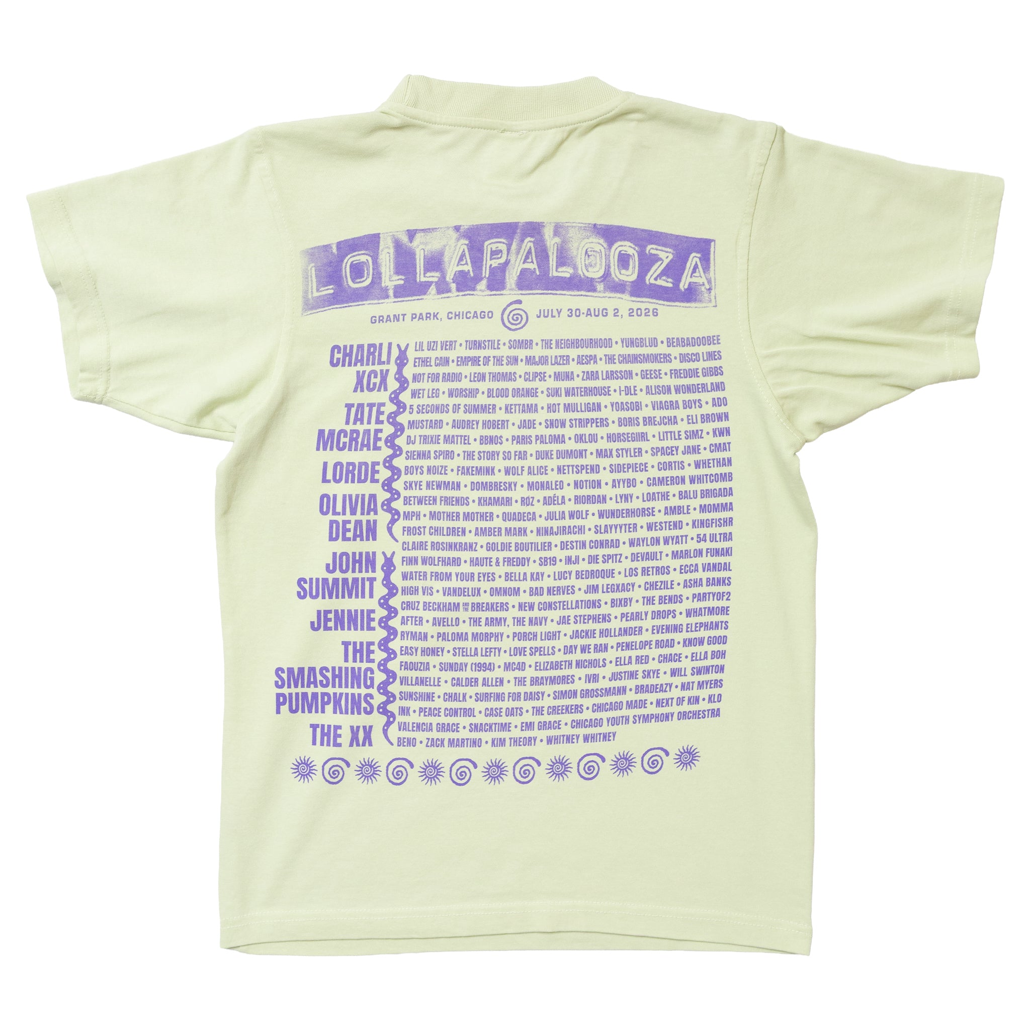 Sphere Lineup Tee – Lollapalooza Store