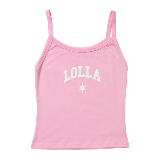 Lolla Star Baby Rib Spaghetti Tank