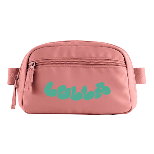 Lolla Pink Bubble Belt Bag