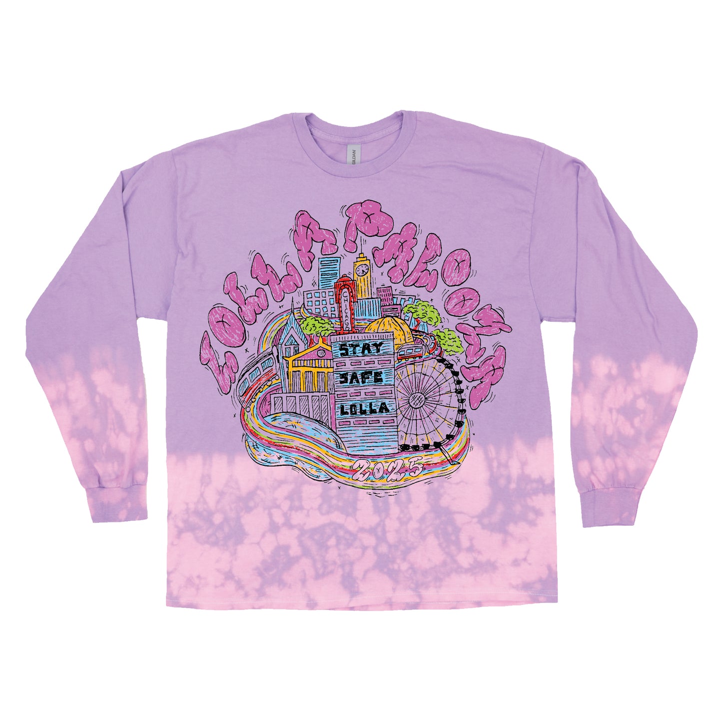 Skyline Lineup Long Sleeve Tee