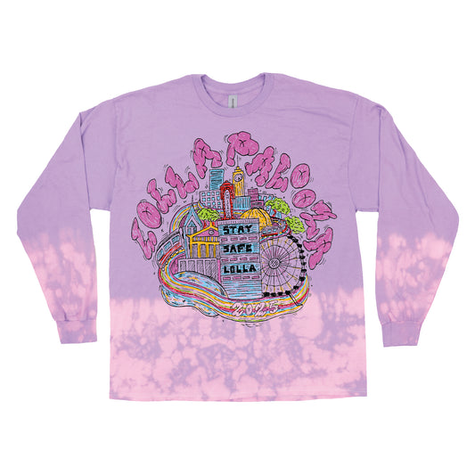 Skyline Lineup Long Sleeve Tee