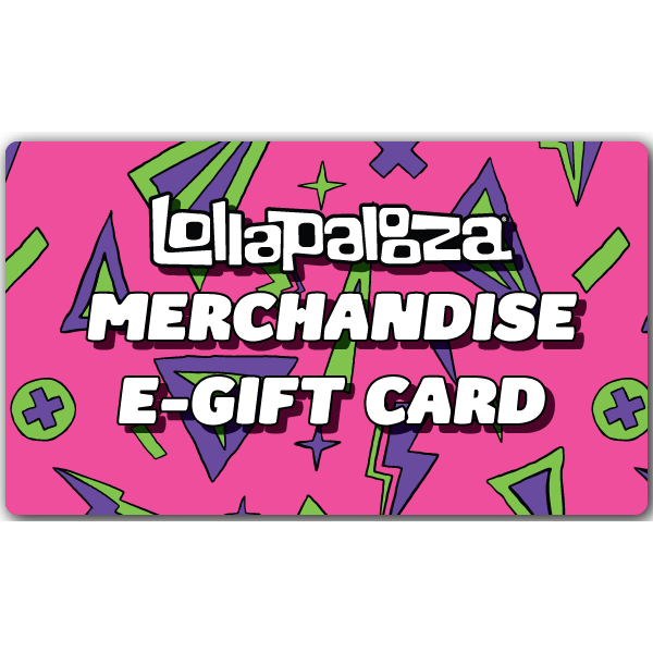 Lollapalooza Merch eGift Card