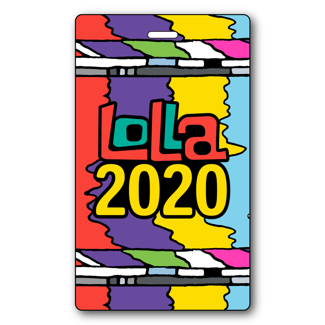 Lolla2020 Collectible Credential + Lanyard