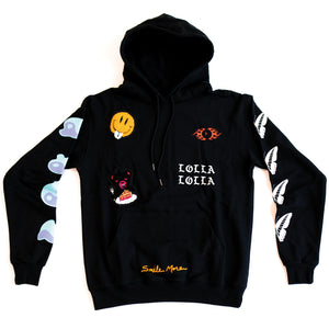 Lollapalooza Chenille Patch Hoodie