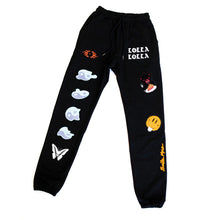 Load image into Gallery viewer, Lollapalooza Chenille Patch Sweatpants