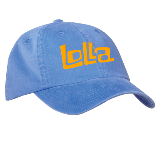 Lolla Logo Dad Hat - Blue
