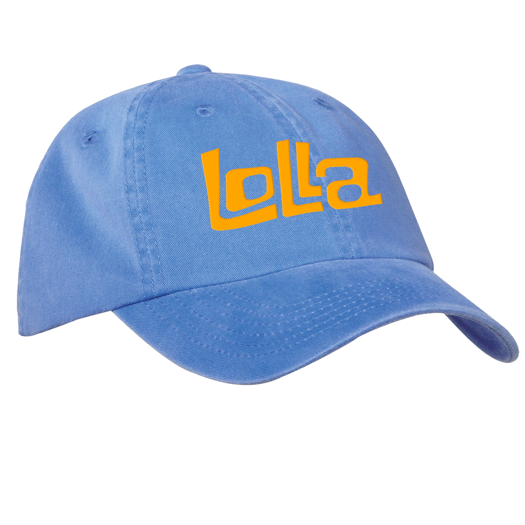 Lolla Logo Dad Hat - Blue