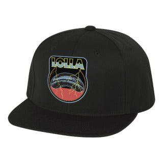 Bean Black Flatbill Hat